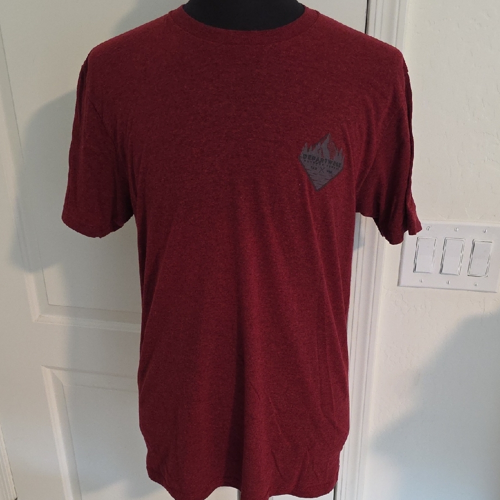 Men's Classic Red Short Sleeve Tee